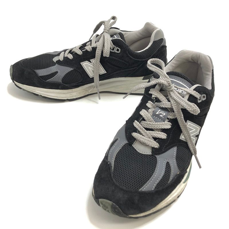 [Used goods] NEW BALANCE new balance madeinu.k.991v2 U991BK2 sneakers shoes shoes [162-260519-rs-02-fur]