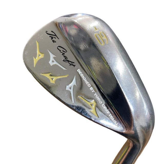【中古】 ミズノ ミズノ THE CRAFT 60°T ウェッジ WG リシャフト (フレックスその他) メンズ 男性用 右利き 右用 Cランク ゴルフクラブ