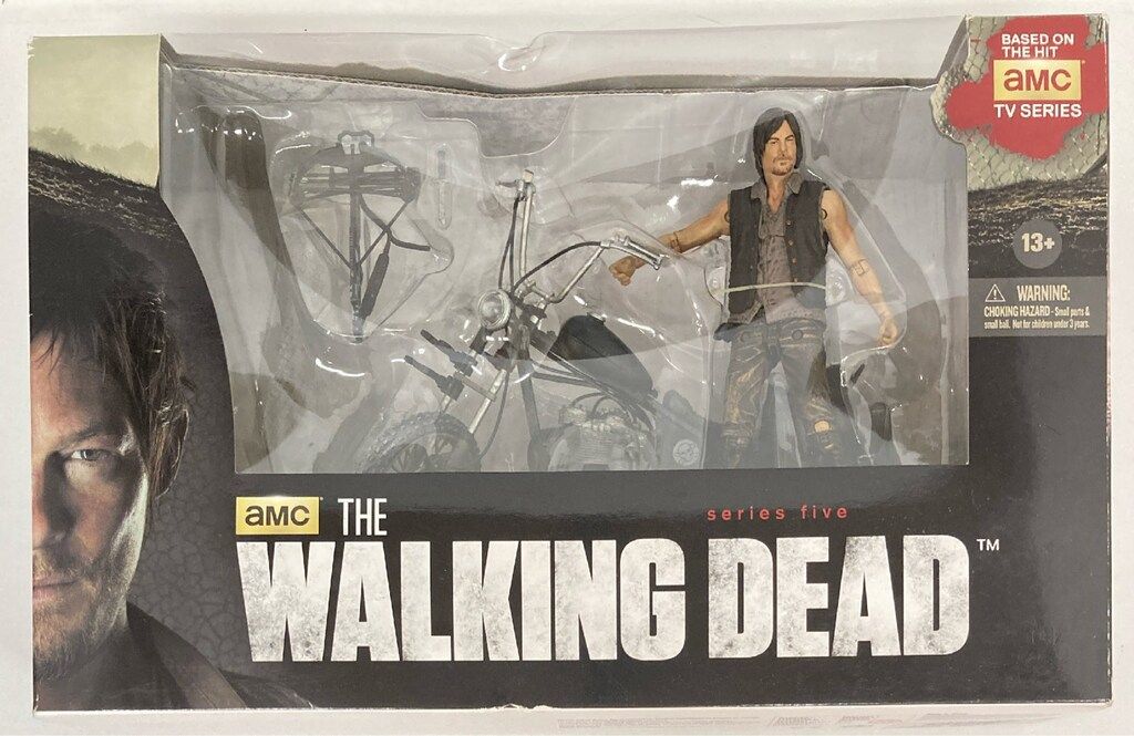 McFARLANE TOYS DELUXE BOXED SET / SERIES FIVE DARYL DIXON WITH CHOPPER 5インチ
