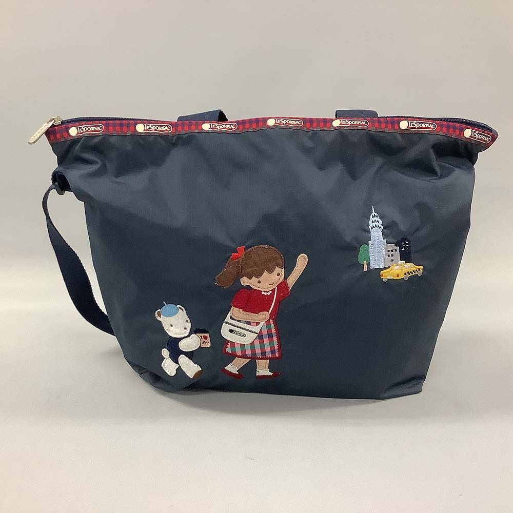 LeSportsac x familiar レスポートサックxファミリア ショルダーバッグ