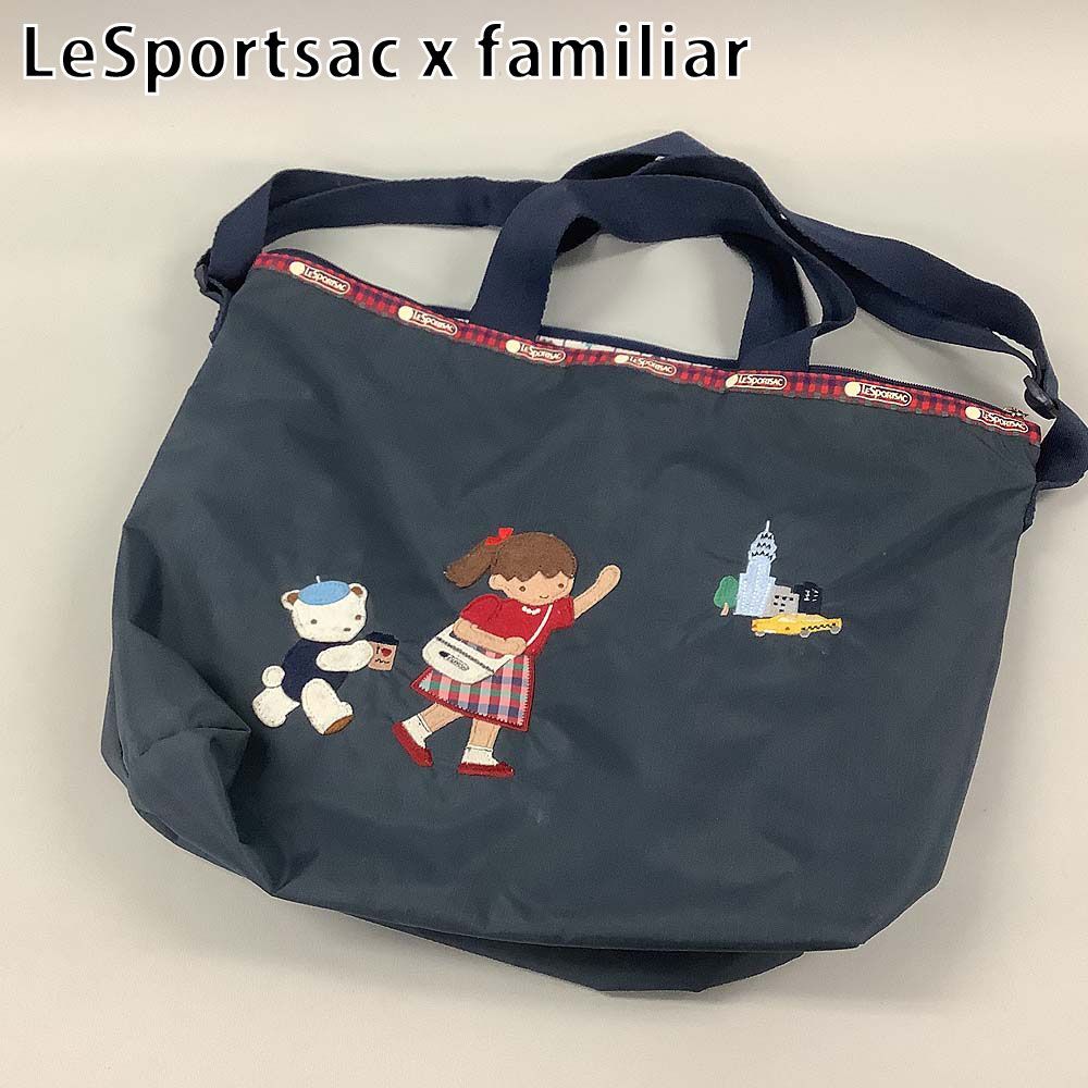 LeSportsac x familiar レスポートサックxファミリア ショルダーバッグ LeSportsac x familiar レスポートサックxファミリア ショルダーバッグ