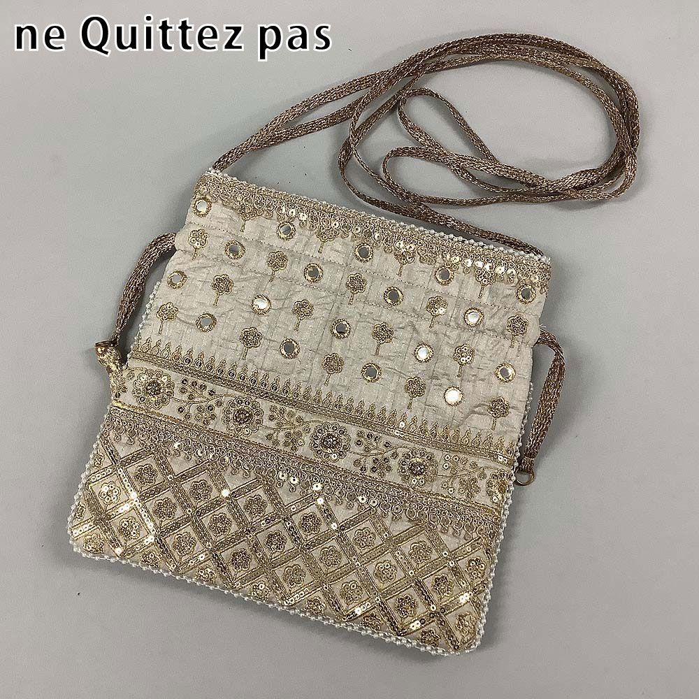 ne Quittez pas ヌキテパ ショルダーバッグ