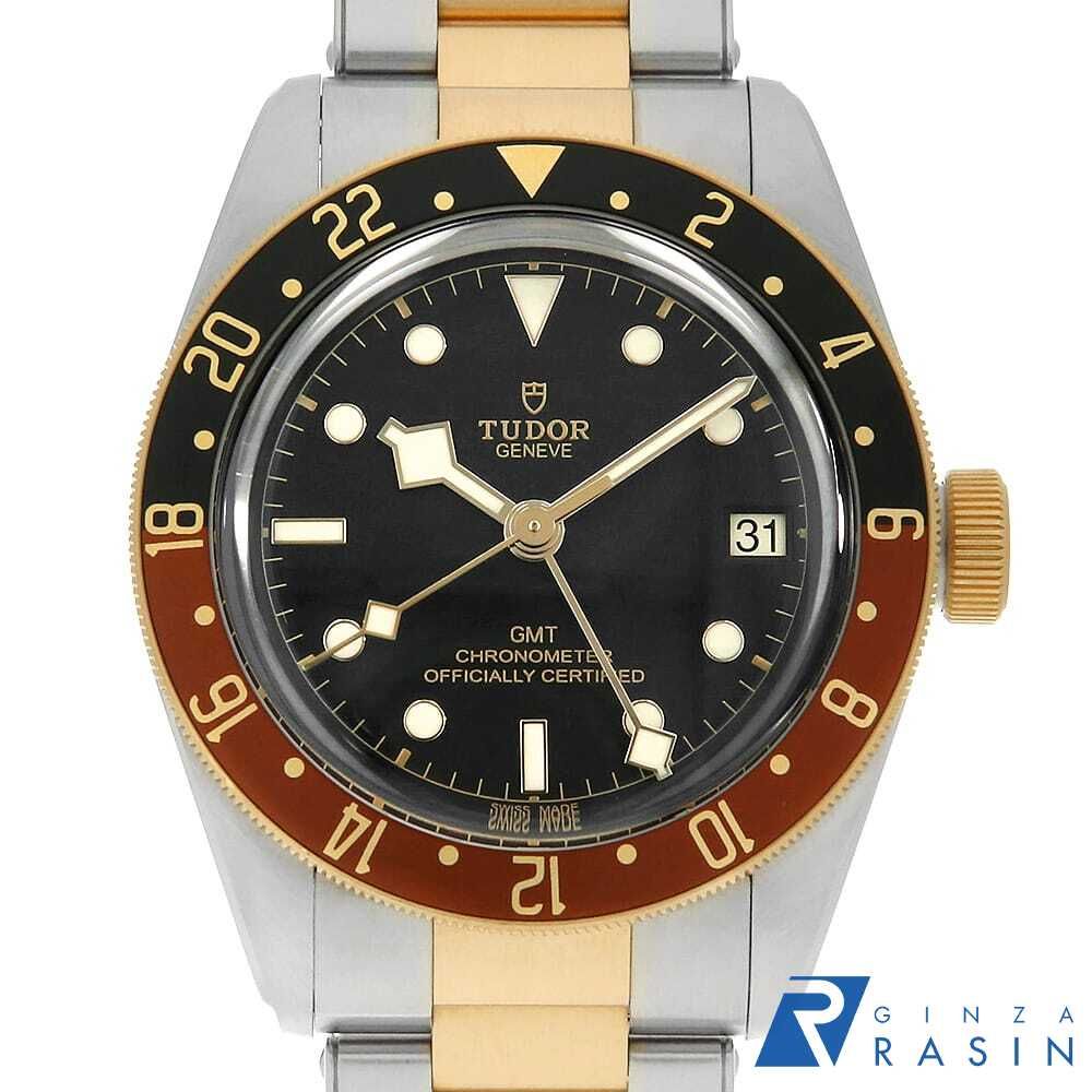 チューダー ヘリテージ ブラックベイ GMT 79833MN 中古 メンズ