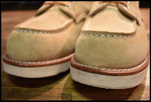 8.5E 良品 犬タグ復刻 21年】レッドウィング 8173 スエード アイ
