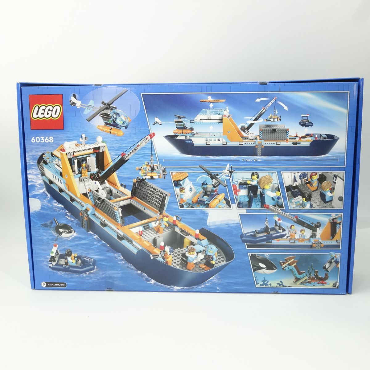 未開封】LEGO レゴ シティ 北極探検船 60368 - メルカリ