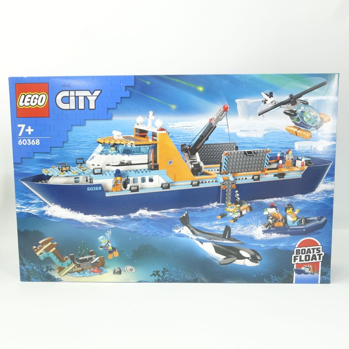 未開封】LEGO レゴ シティ 北極探検船 60368 - メルカリ