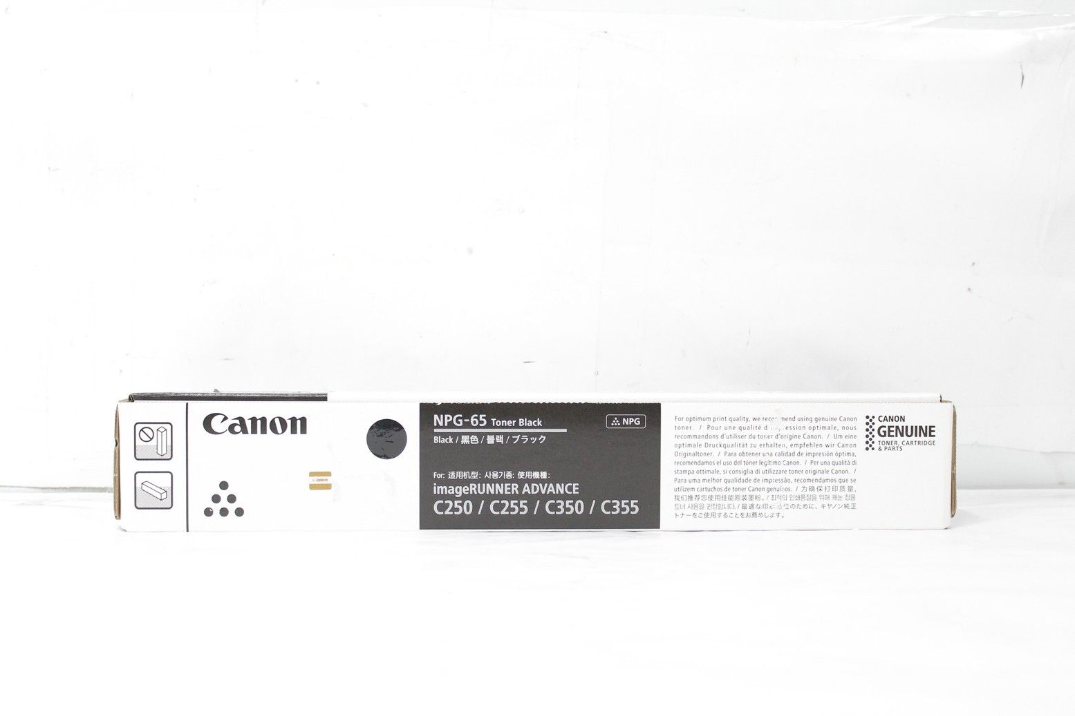 未使用 キャノン 純正 トナー NPG-65 ブラック  CANON ITJ9NW52HCUK-D-G00-byebye 未使用 キャノン NPG-65 ブラック トナー - メルカリ