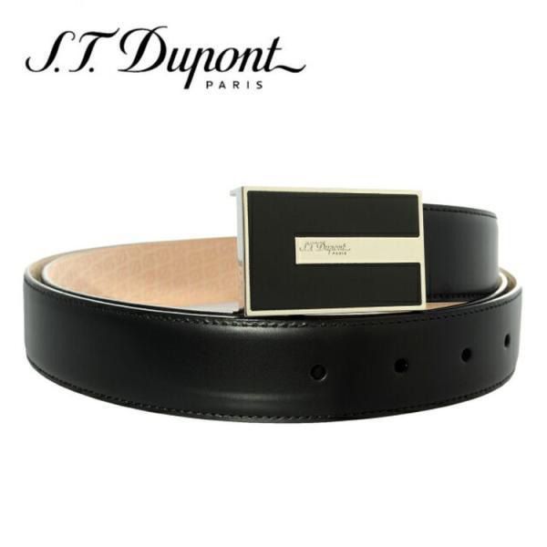 【訳あり】 アウトレット デュポン S.T.Dupont ベルト ヘリテッジ ブラック 黒 051185 dupont メンズ 男性
