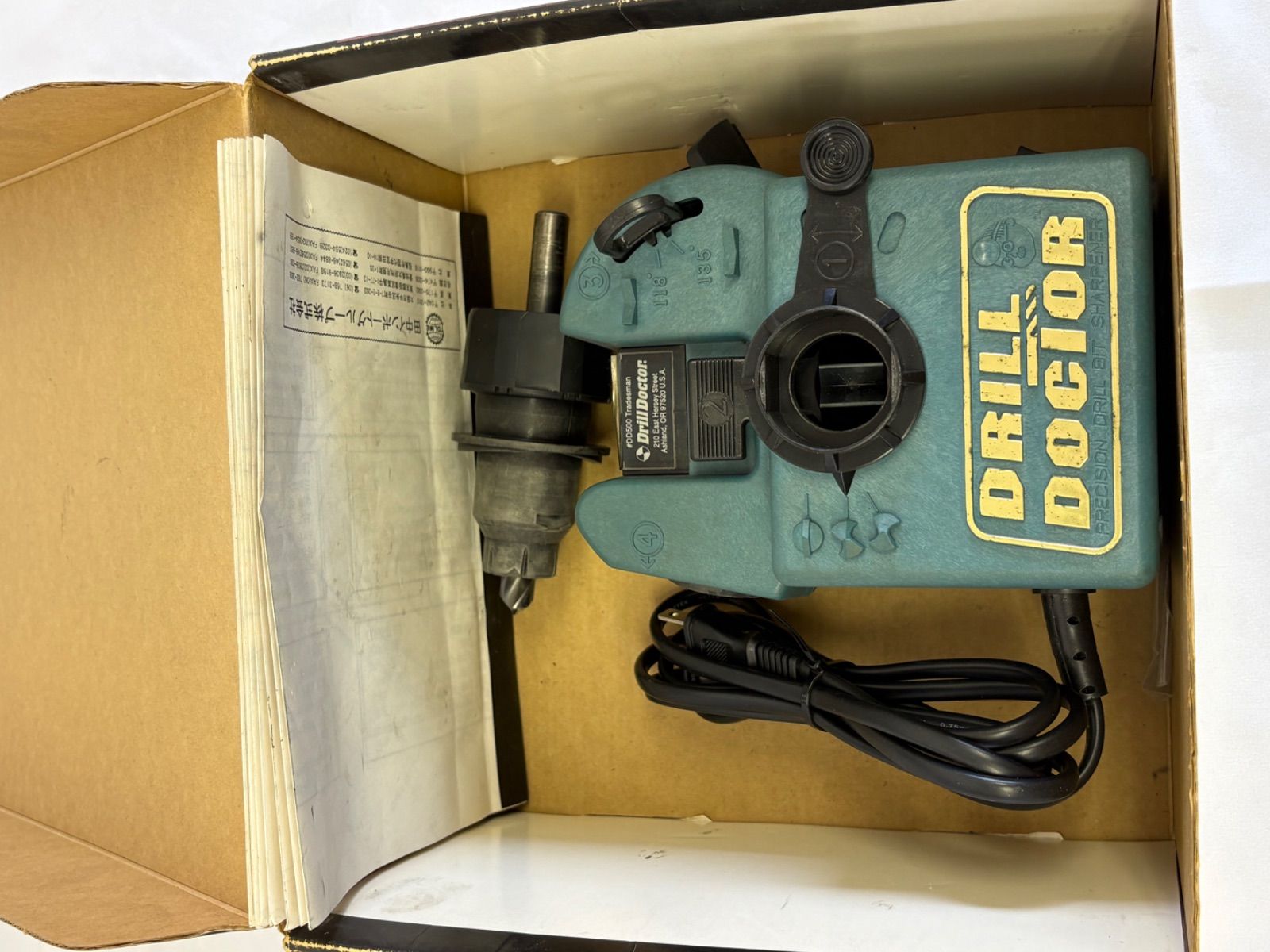 ﾄﾞﾘﾙﾄﾞｸﾀｰ　500sp Drill Doctor ドリルドクター ドリル研磨機 MODEL 500SP - メルカリ