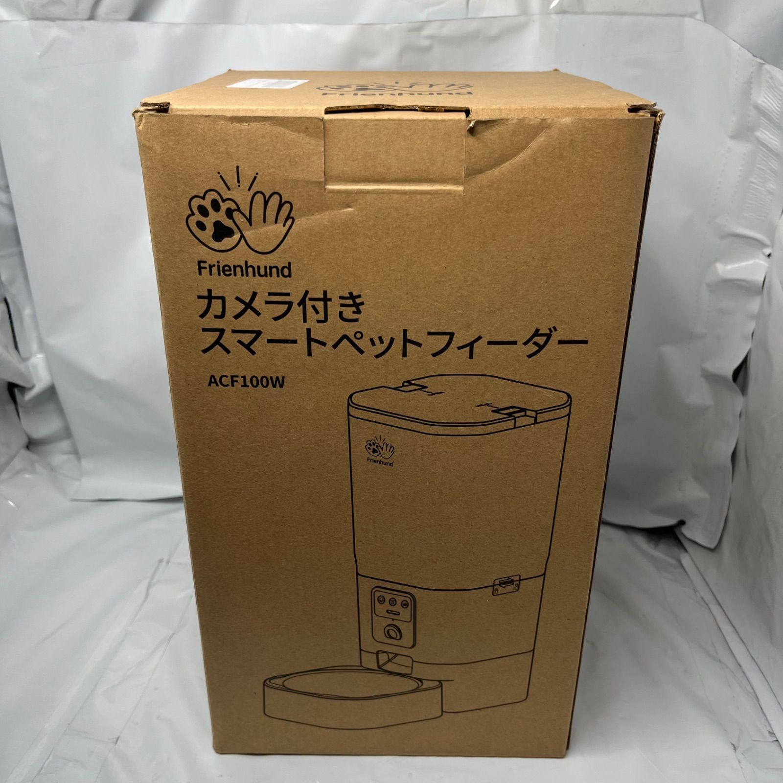 カメラ付きのスマートペットフィーダー、モデルACF100W - メルカリ