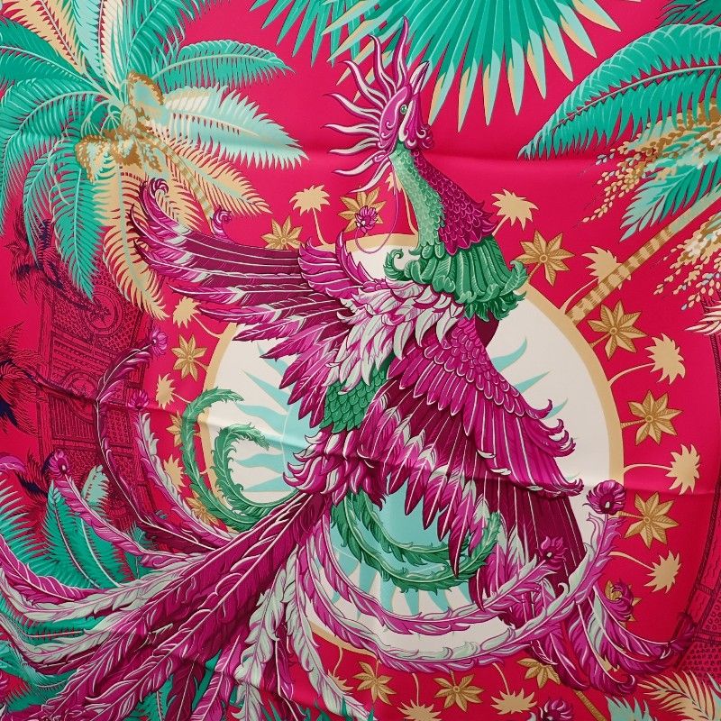 エルメス HERMES カレ90 Mythiques phoenix 不死鳥の神話 スカーフ