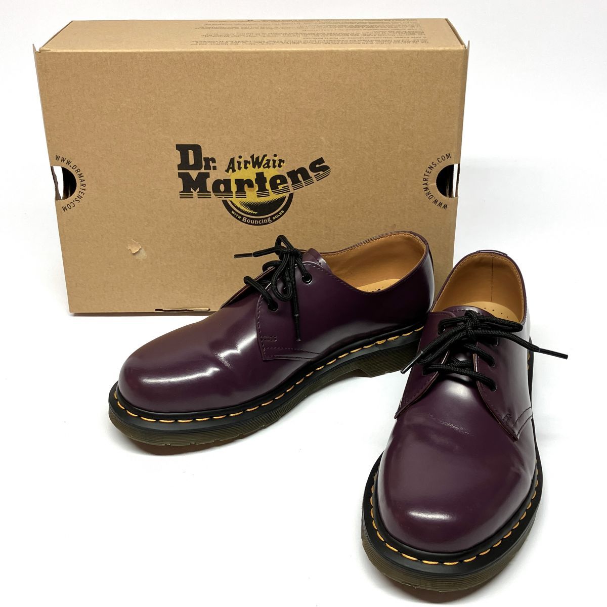 ドクターマーチン Dr.Martens 1461 3ホール UK7 箱有り ※中古 【津山店】