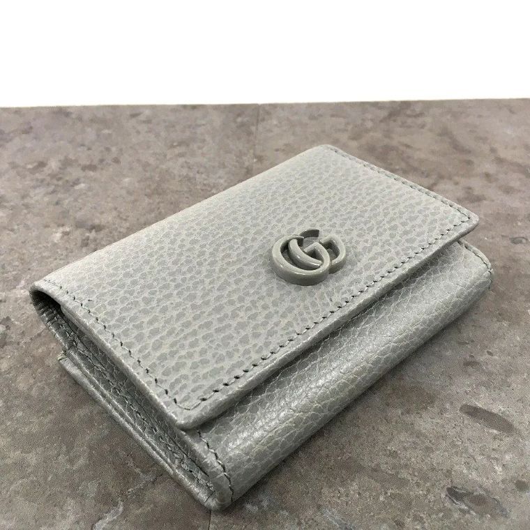 送料込み！ 未使用品 GUCCI コンパクトウォレット 644407 箱付き ☆プレゼントにも☆ 385
