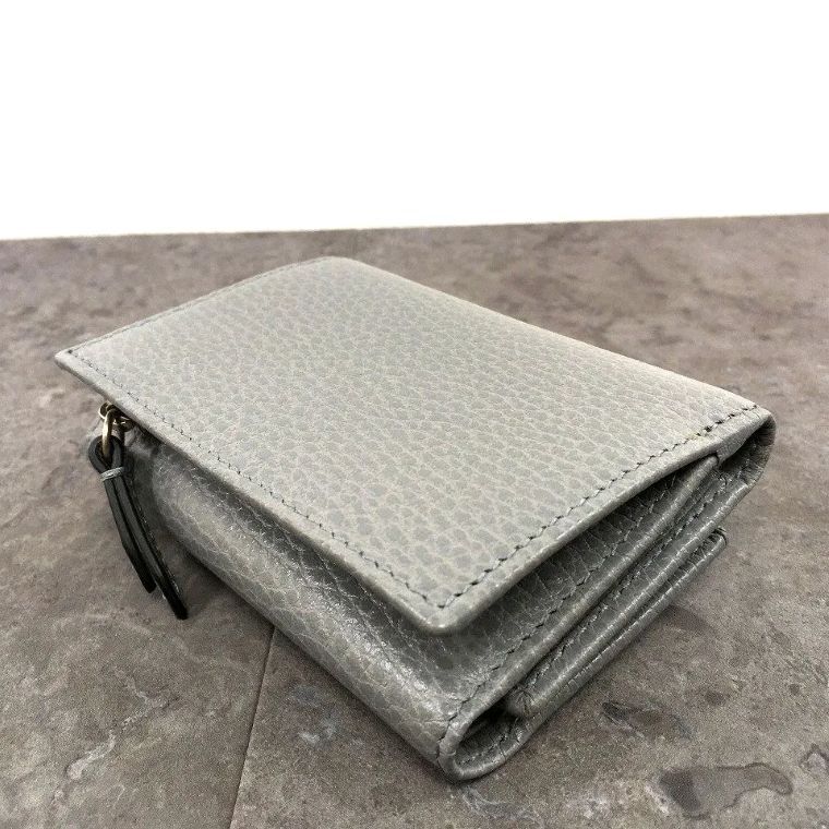 送料込み！ 未使用品 GUCCI コンパクトウォレット 644407 箱付き ☆プレゼントにも☆ 385