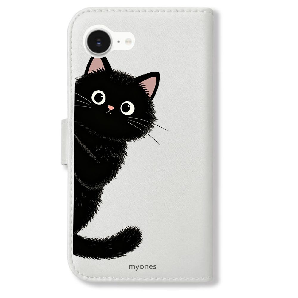 新品未使用】 iPhone14 Pro 手帳型スマホ ケース カバー (色：ホワイト