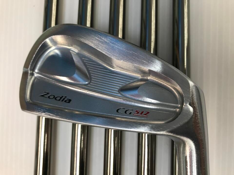 ゾディア　CG512　ATTAS　80　Rフレックス　アイアンセット　中古【最短即日発送】