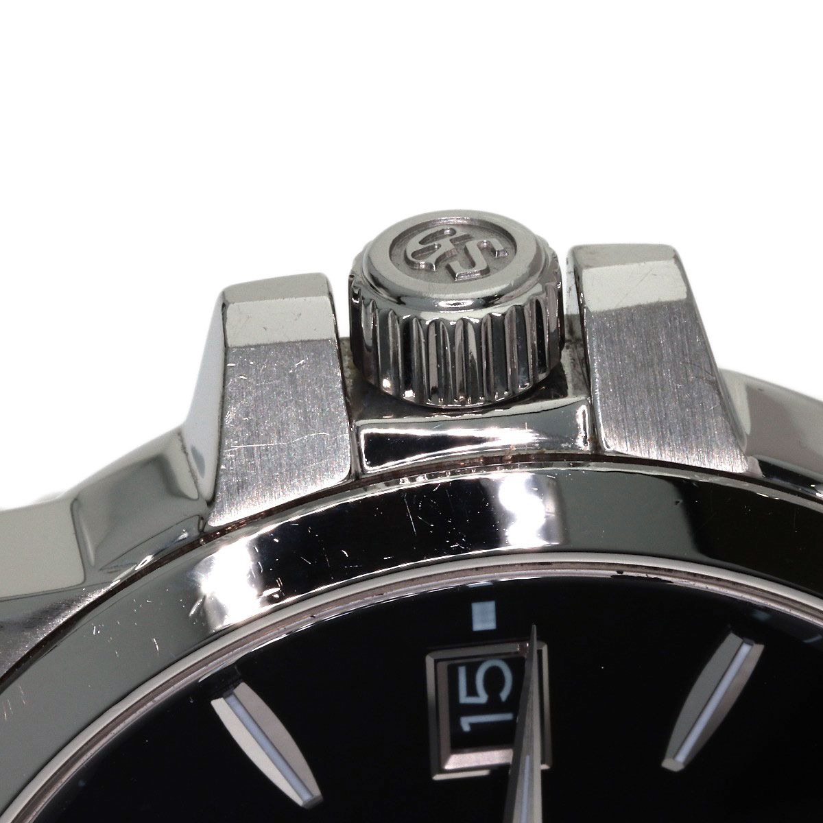SEIKO セイコー SBGX049 グランドセイコー ラウンドフェイス 腕時計 SS SS メンズ [中古]