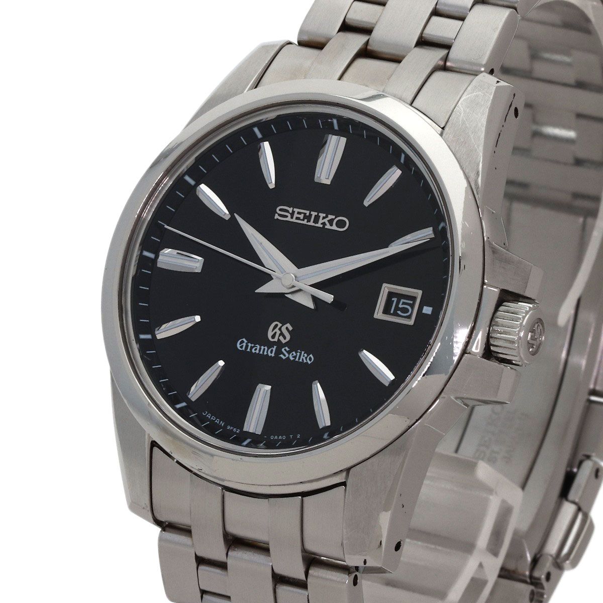 SEIKO セイコー SBGX049 グランドセイコー ラウンドフェイス 腕時計 SS SS メンズ [中古]