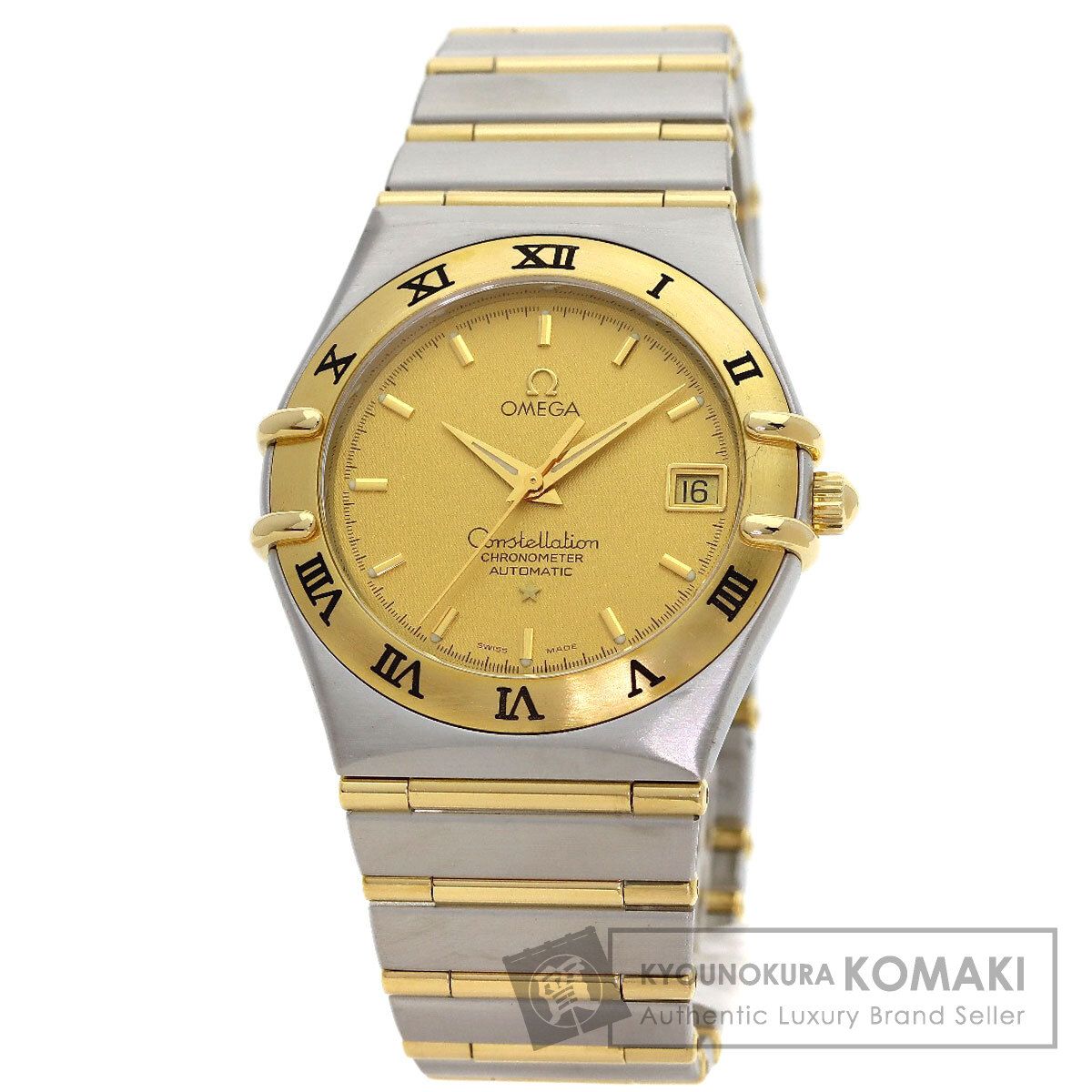 OMEGA オメガ 1202.10 コンステレーション フルバー 腕時計 SS SSxYG K18YG メンズ [中古]