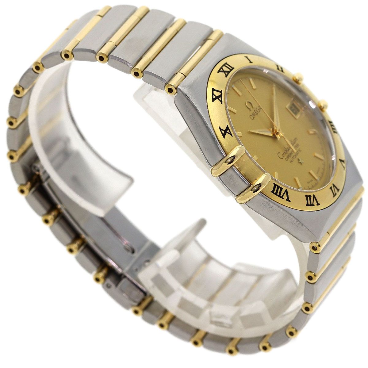 OMEGA オメガ 1202.10 コンステレーション フルバー 腕時計 SS SSxYG K18YG メンズ [中古]