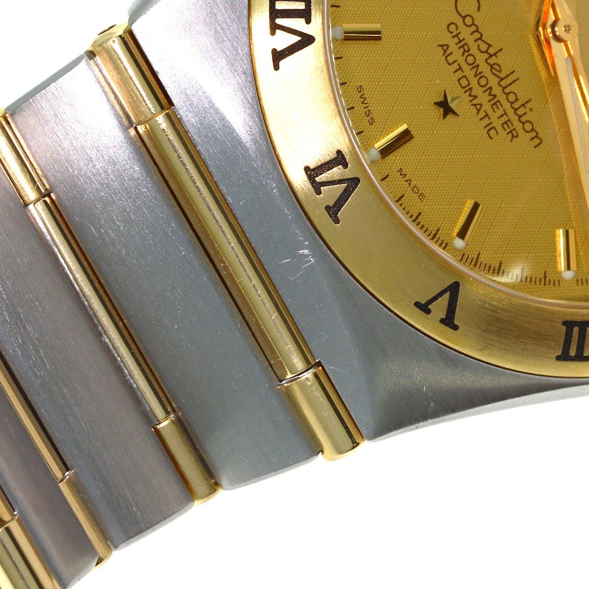 OMEGA オメガ 1202.10 コンステレーション フルバー 腕時計 SS SSxYG K18YG メンズ [中古]