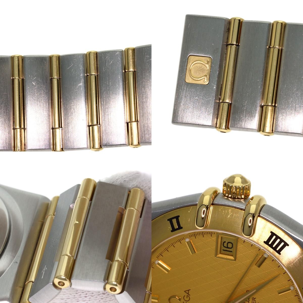 OMEGA オメガ 1202.10 コンステレーション フルバー 腕時計 SS SSxYG K18YG メンズ [中古]