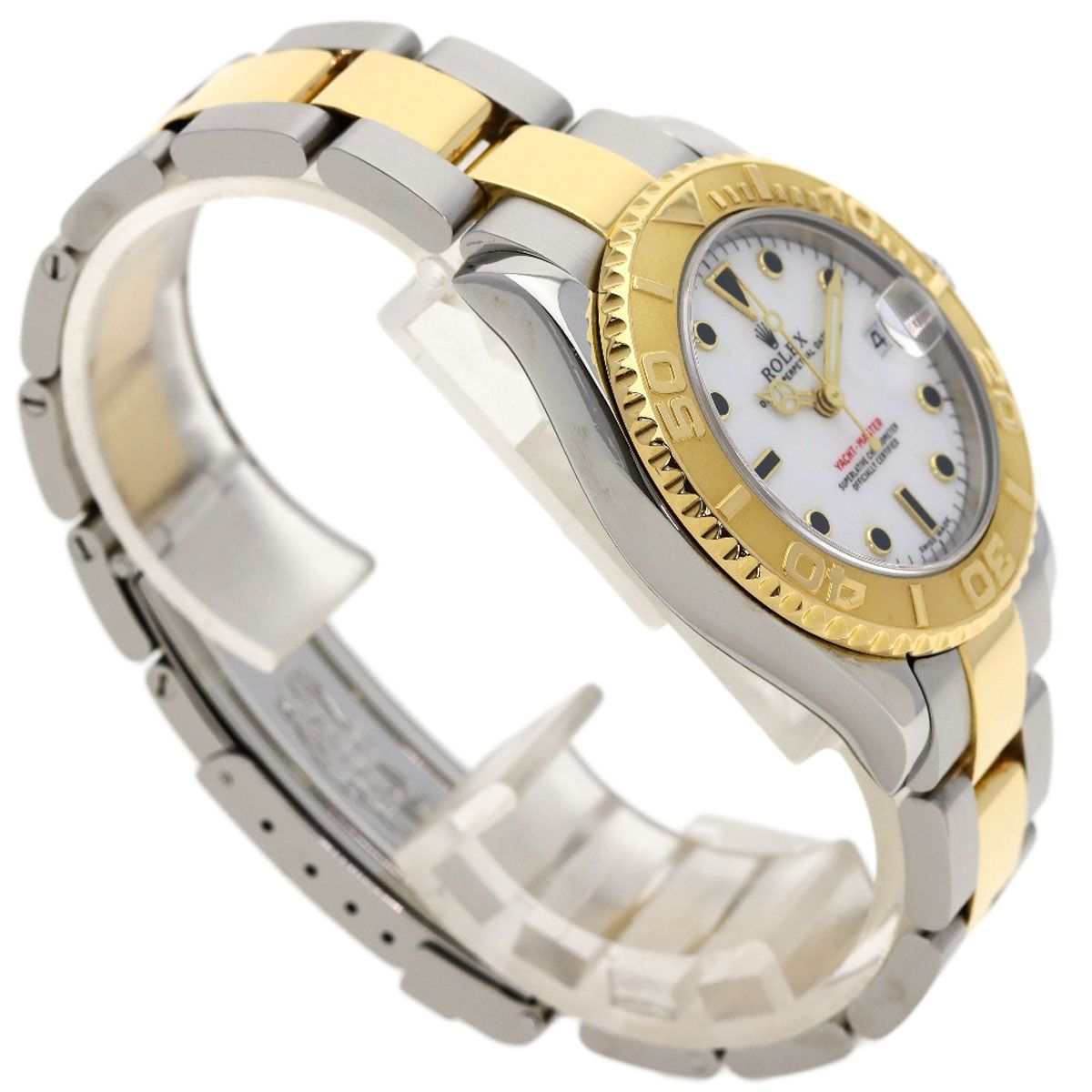 ROLEX ロレックス 168623 ヨットマスター 腕時計 SS SSxK18YG K18YG ボーイズ [中古]