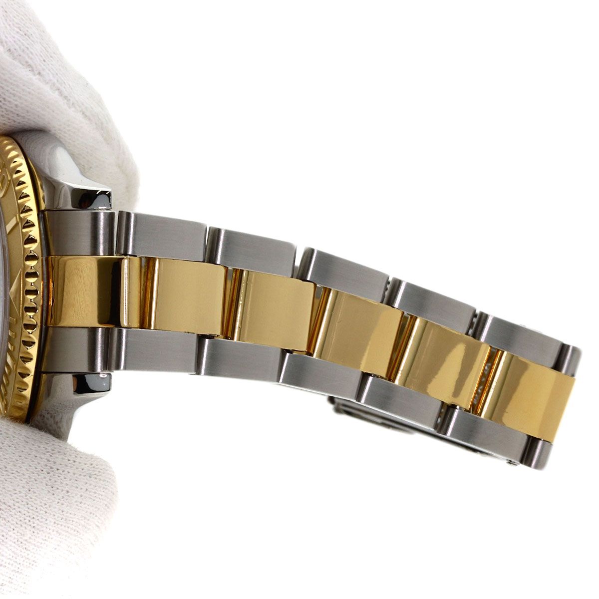 ROLEX ロレックス 168623 ヨットマスター 腕時計 SS SSxK18YG K18YG ボーイズ [中古]