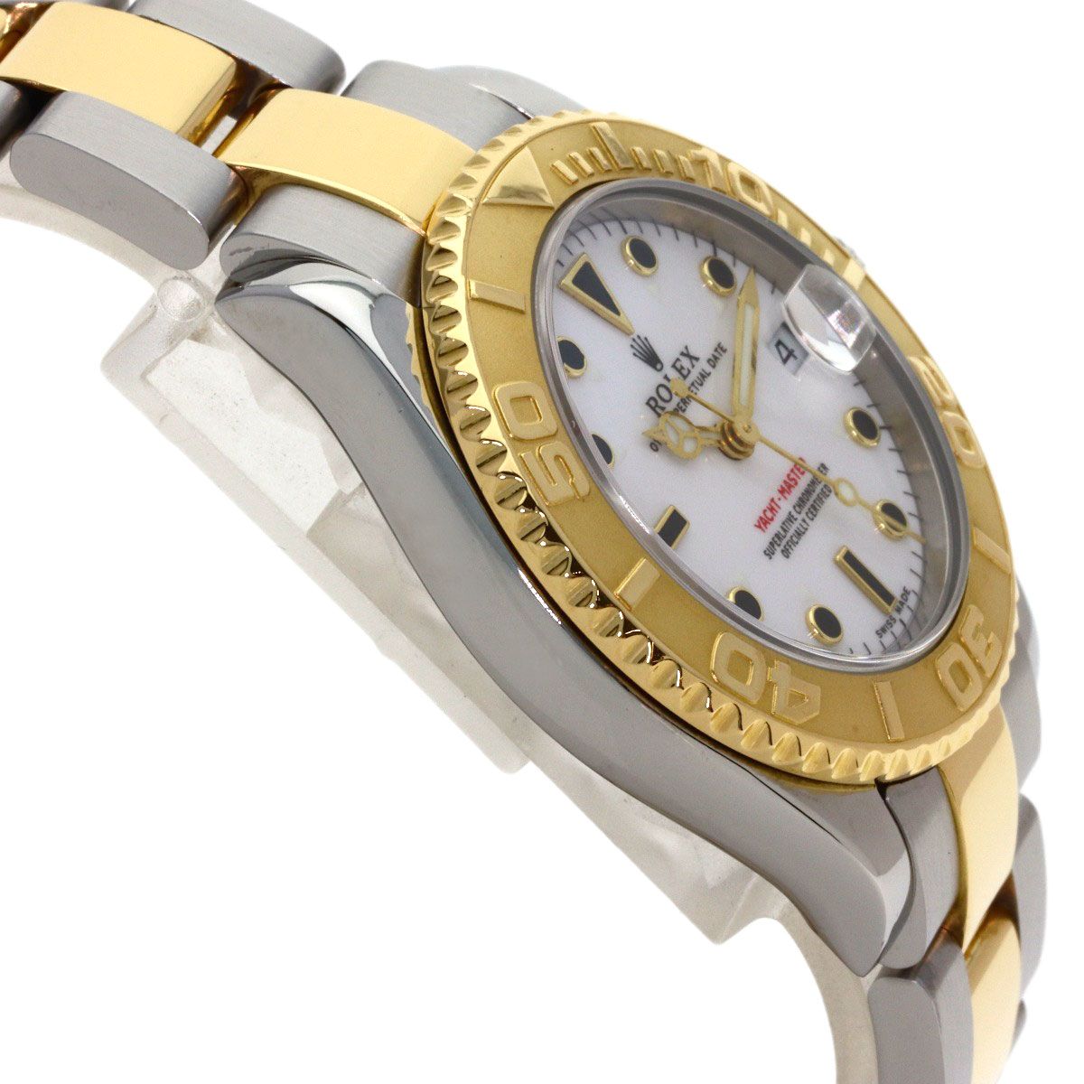 ROLEX ロレックス 168623 ヨットマスター 腕時計 SS SSxK18YG K18YG ボーイズ [中古]