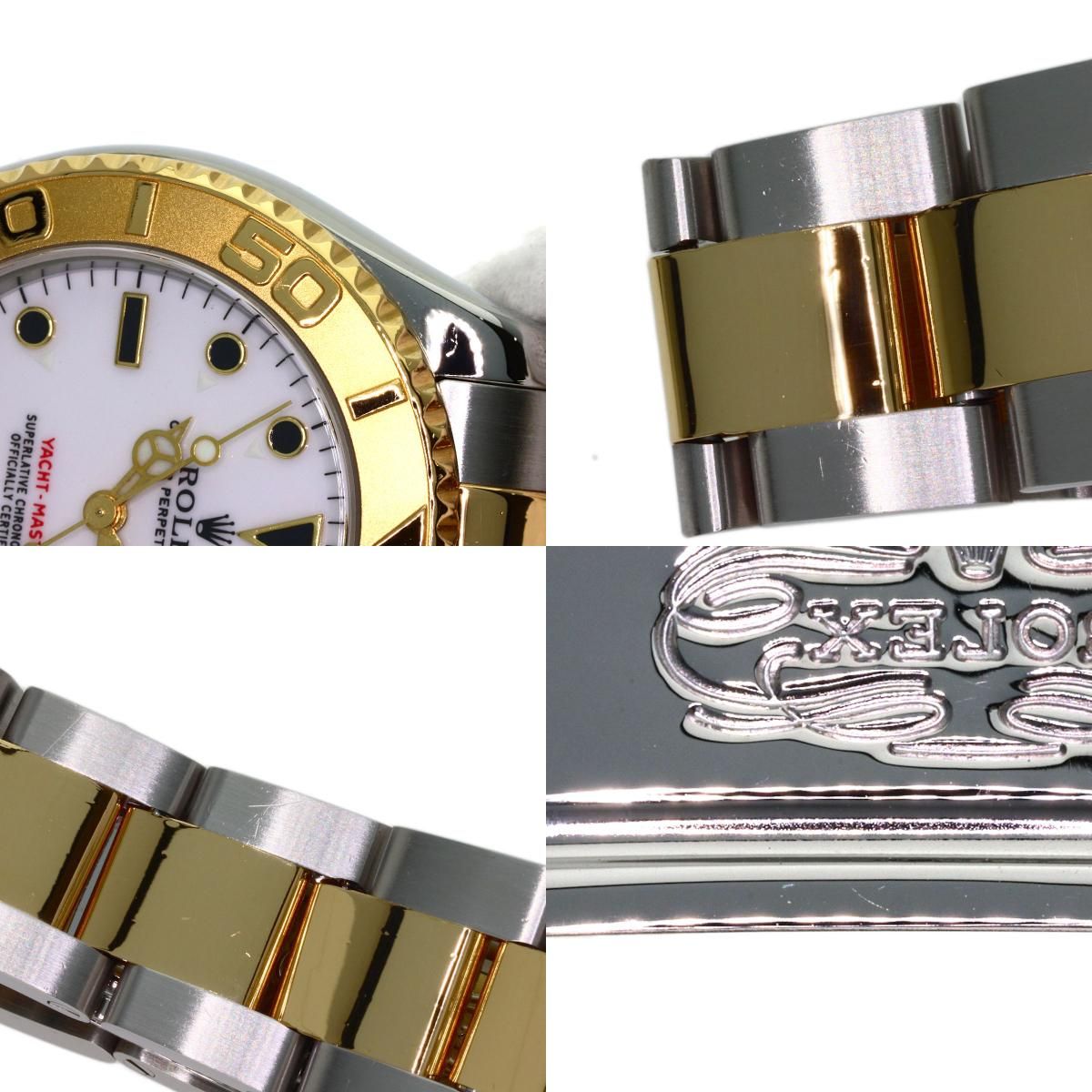 ROLEX ロレックス 168623 ヨットマスター 腕時計 SS SSxK18YG K18YG ボーイズ [中古]