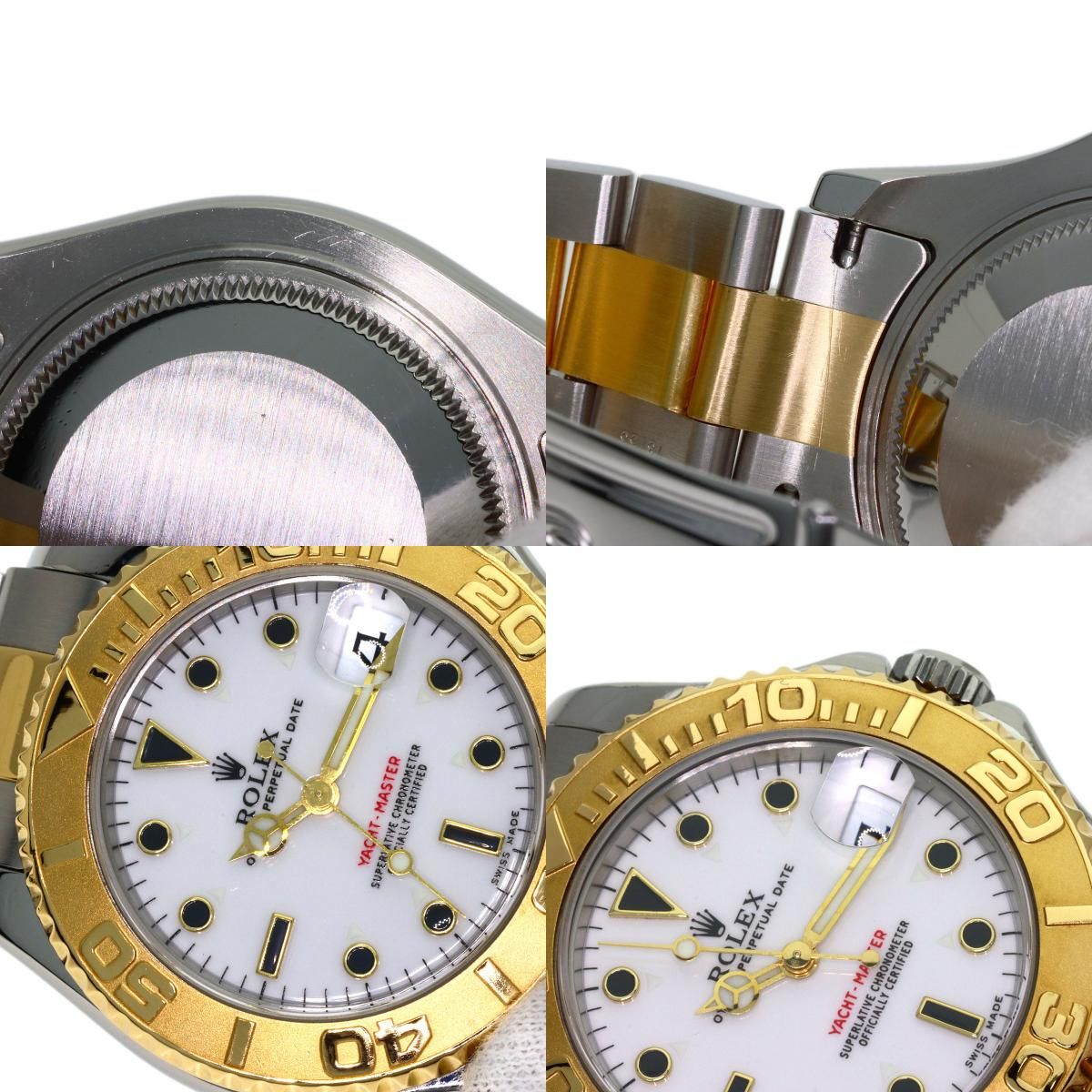 ROLEX ロレックス 168623 ヨットマスター 腕時計 SS SSxK18YG K18YG ボーイズ [中古]