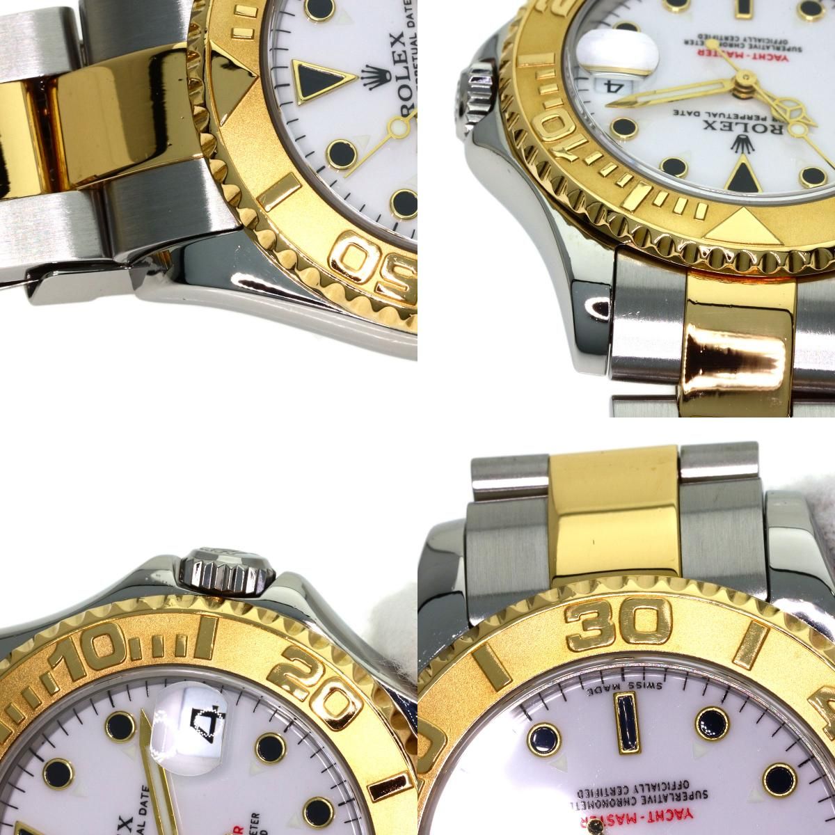 ROLEX ロレックス 168623 ヨットマスター 腕時計 SS SSxK18YG K18YG ボーイズ [中古]