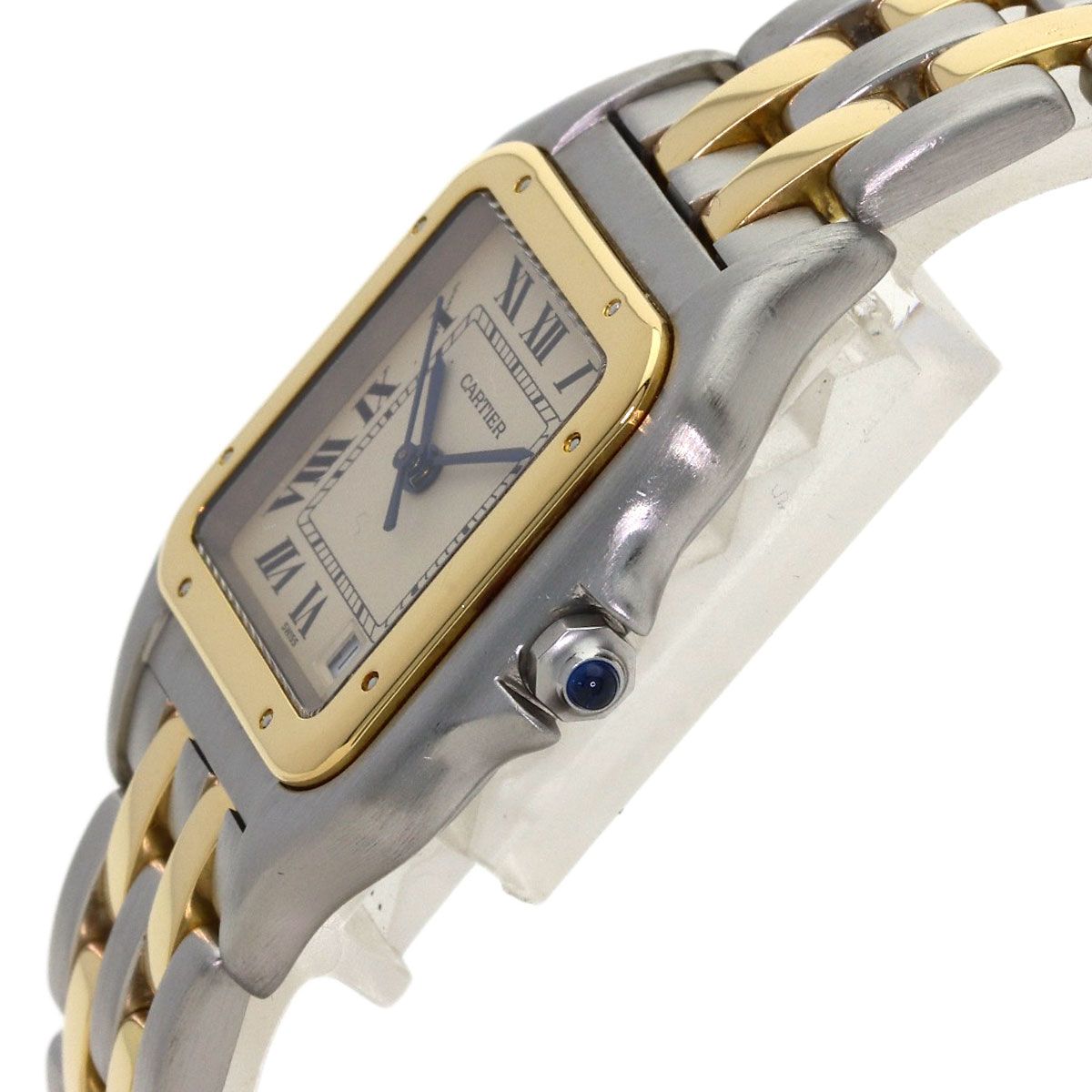 CARTIER カルティエ W25028B6 パンテール MM 2ロウ 腕時計 SS SSxK18YG K18YG ボーイズ [中古]