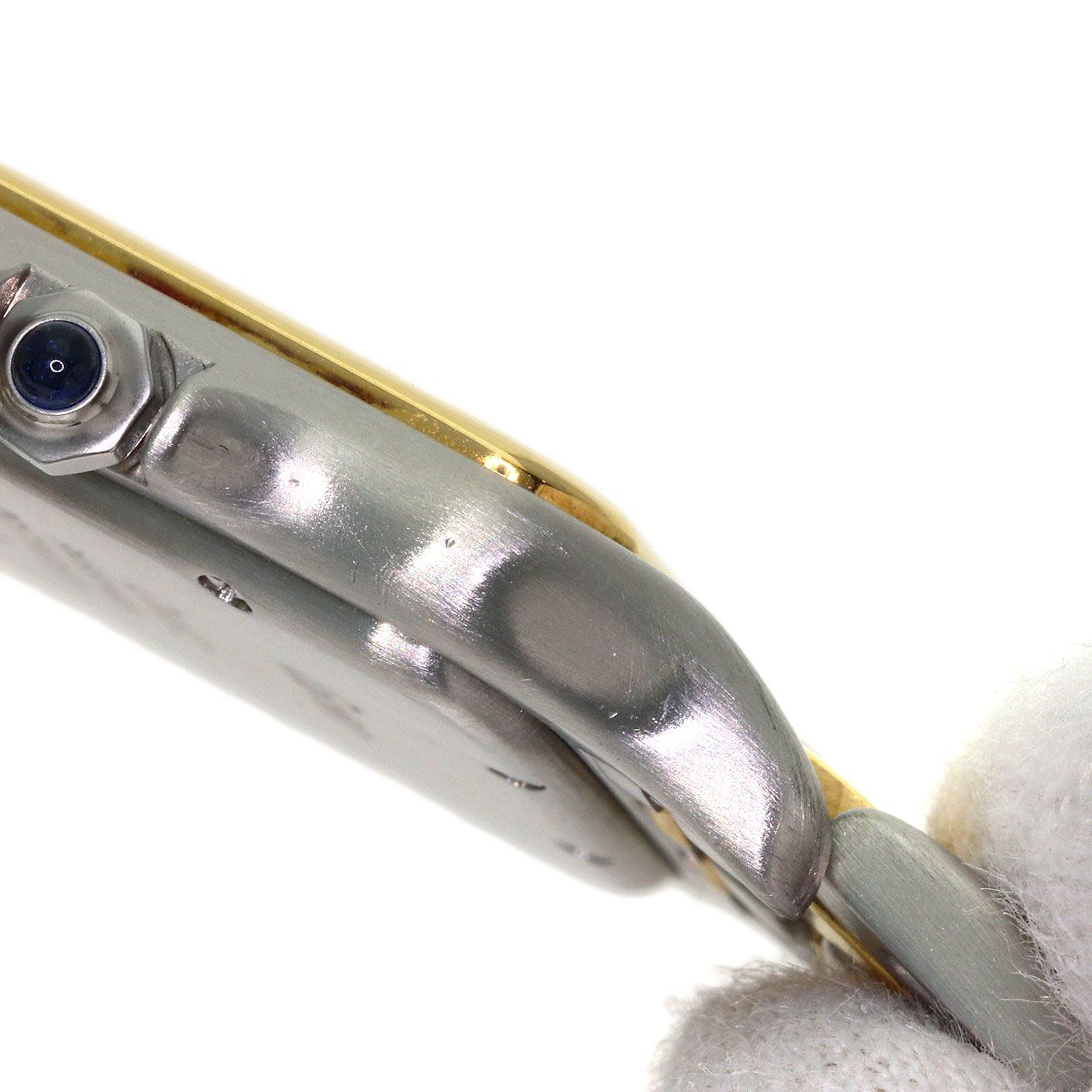 CARTIER カルティエ W25028B6 パンテール MM 2ロウ 腕時計 SS SSxK18YG K18YG ボーイズ [中古]