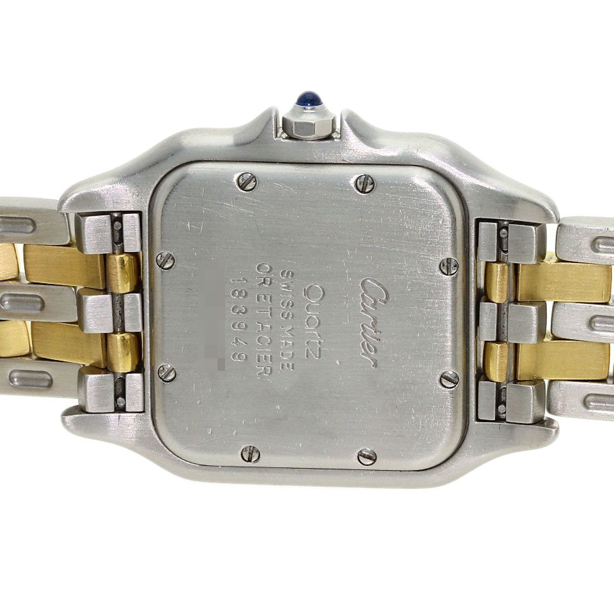 CARTIER カルティエ W25028B6 パンテール MM 2ロウ 腕時計 SS SSxK18YG K18YG ボーイズ [中古]