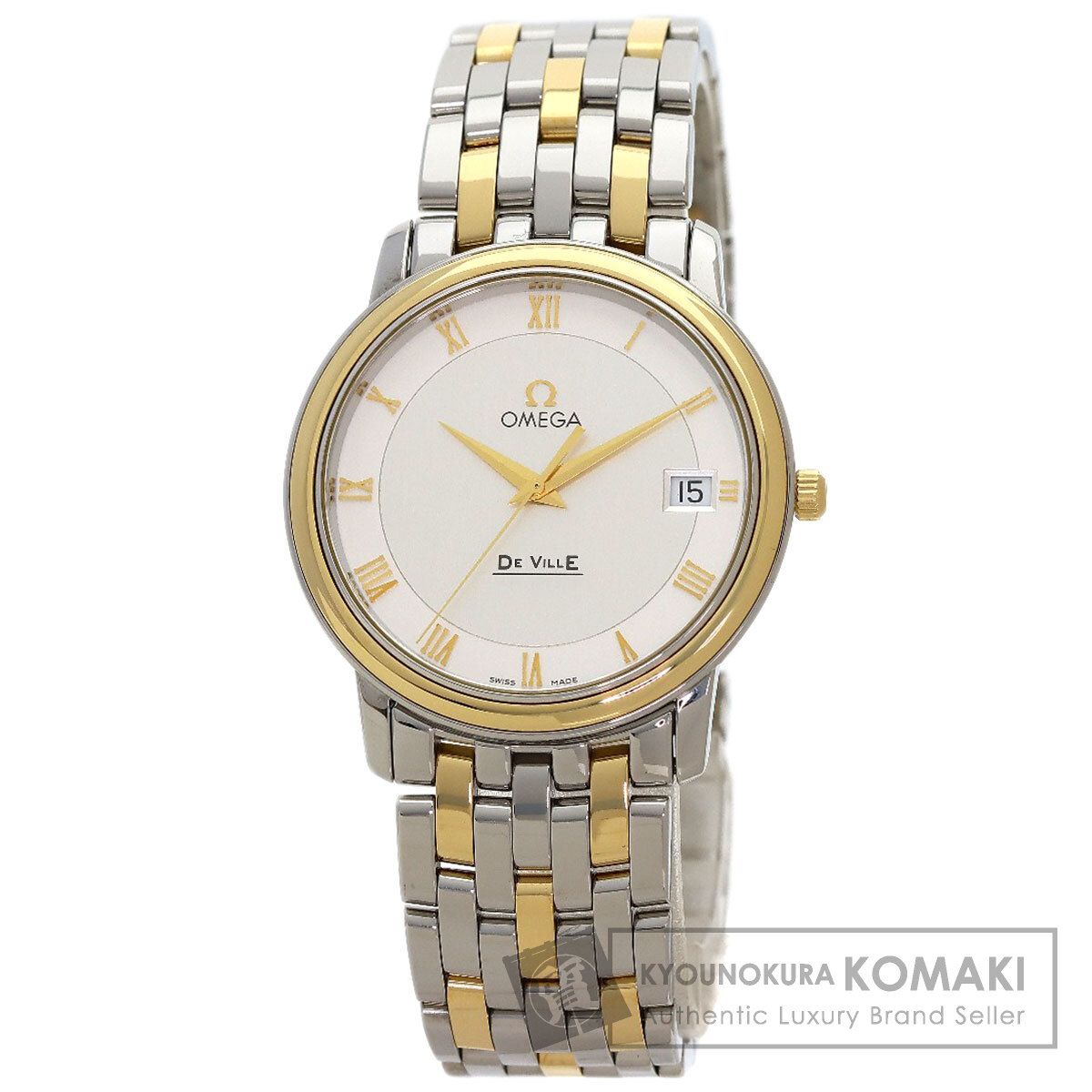 OMEGA オメガ 4310.32 デビル プレステージ 腕時計 SS SSxK18YG K18YG メンズ [中古]