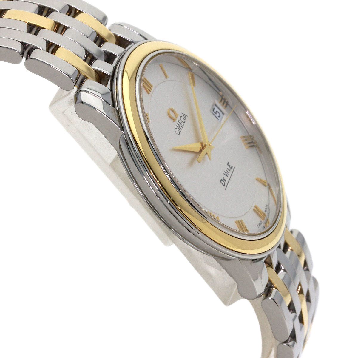 OMEGA オメガ 4310.32 デビル プレステージ 腕時計 SS SSxK18YG K18YG メンズ [中古]