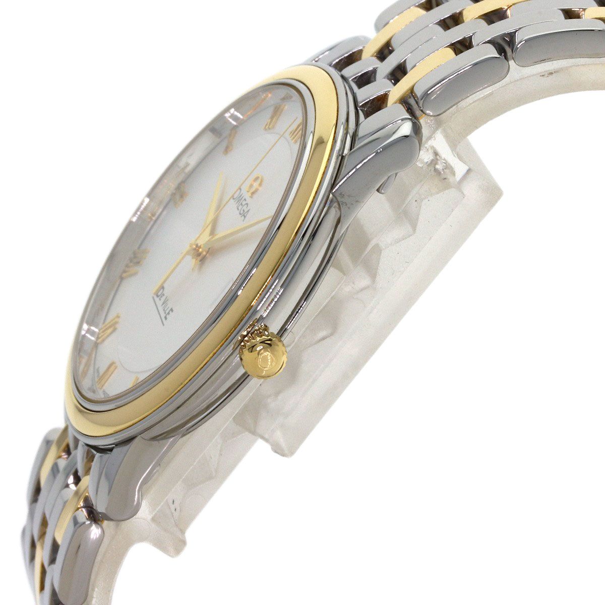 OMEGA オメガ 4310.32 デビル プレステージ 腕時計 SS SSxK18YG K18YG メンズ [中古]