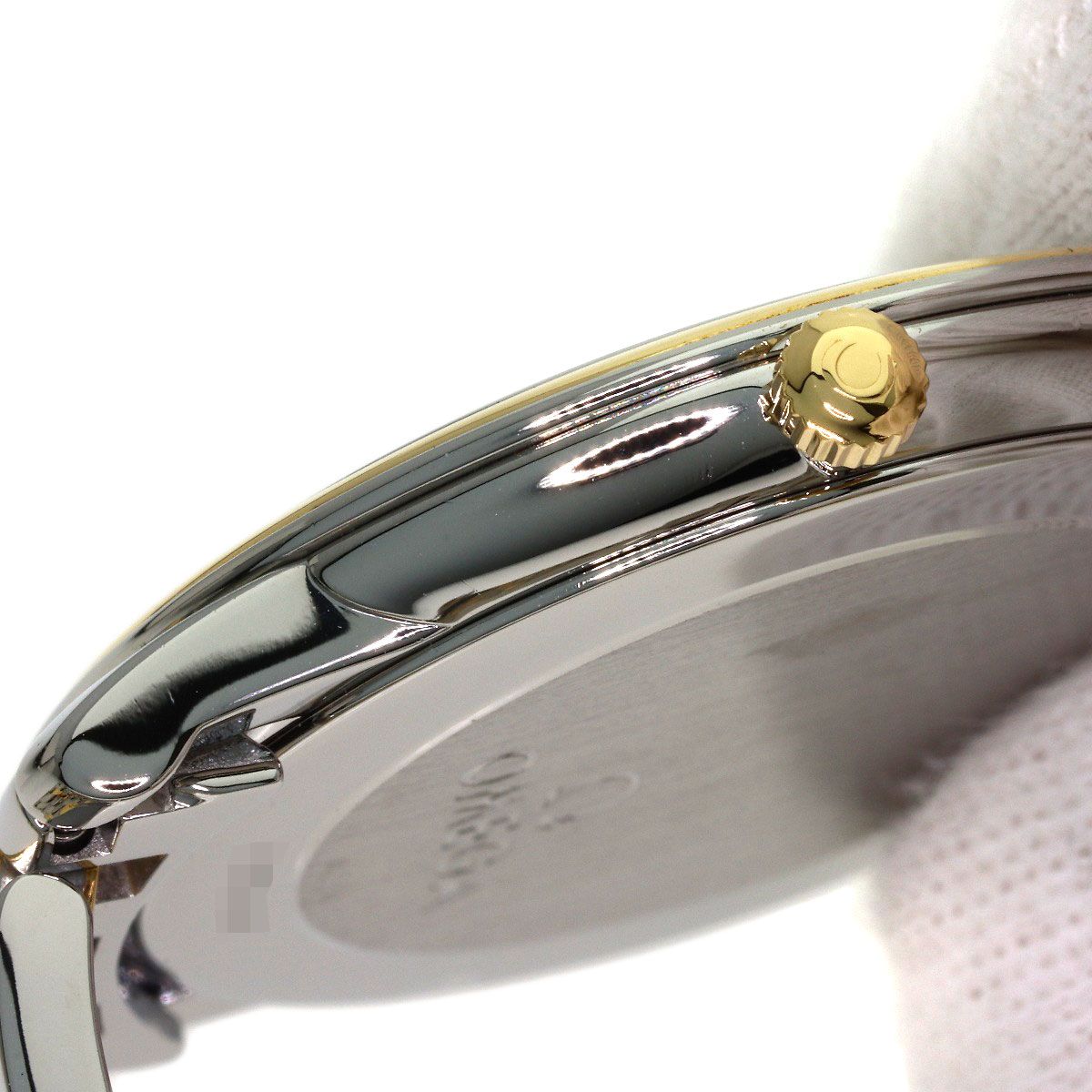 OMEGA オメガ 4310.32 デビル プレステージ 腕時計 SS SSxK18YG K18YG メンズ [中古]