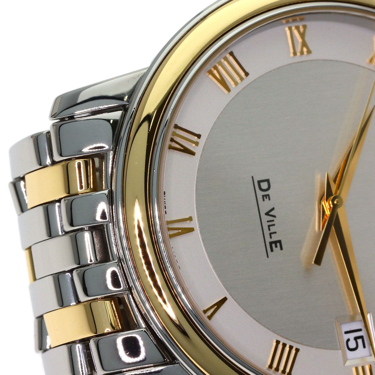 OMEGA オメガ 4310.32 デビル プレステージ 腕時計 SS SSxK18YG K18YG メンズ [中古]