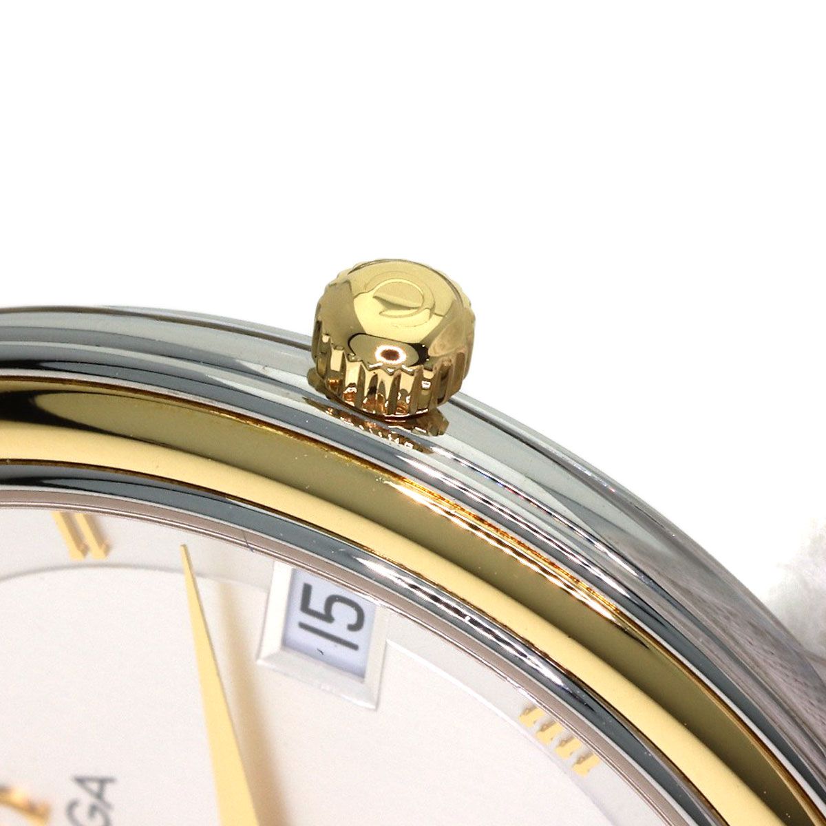 OMEGA オメガ 4310.32 デビル プレステージ 腕時計 SS SSxK18YG K18YG メンズ [中古]
