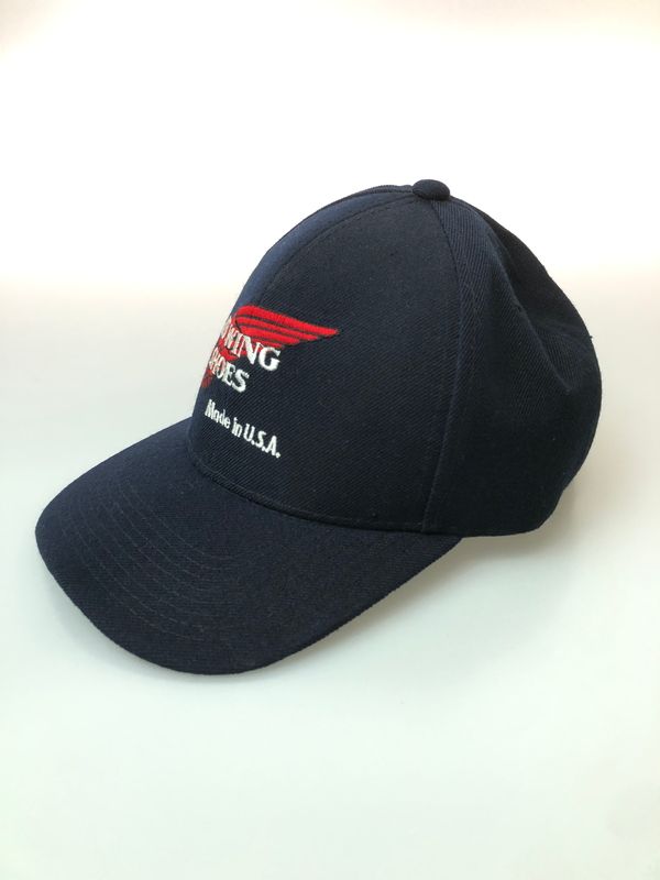 【中古品】 REDWING レッドウィング LOGO CAP ロゴ キャップ 帽子 ビーニー アメリカ 【185-260519-em-01-min】