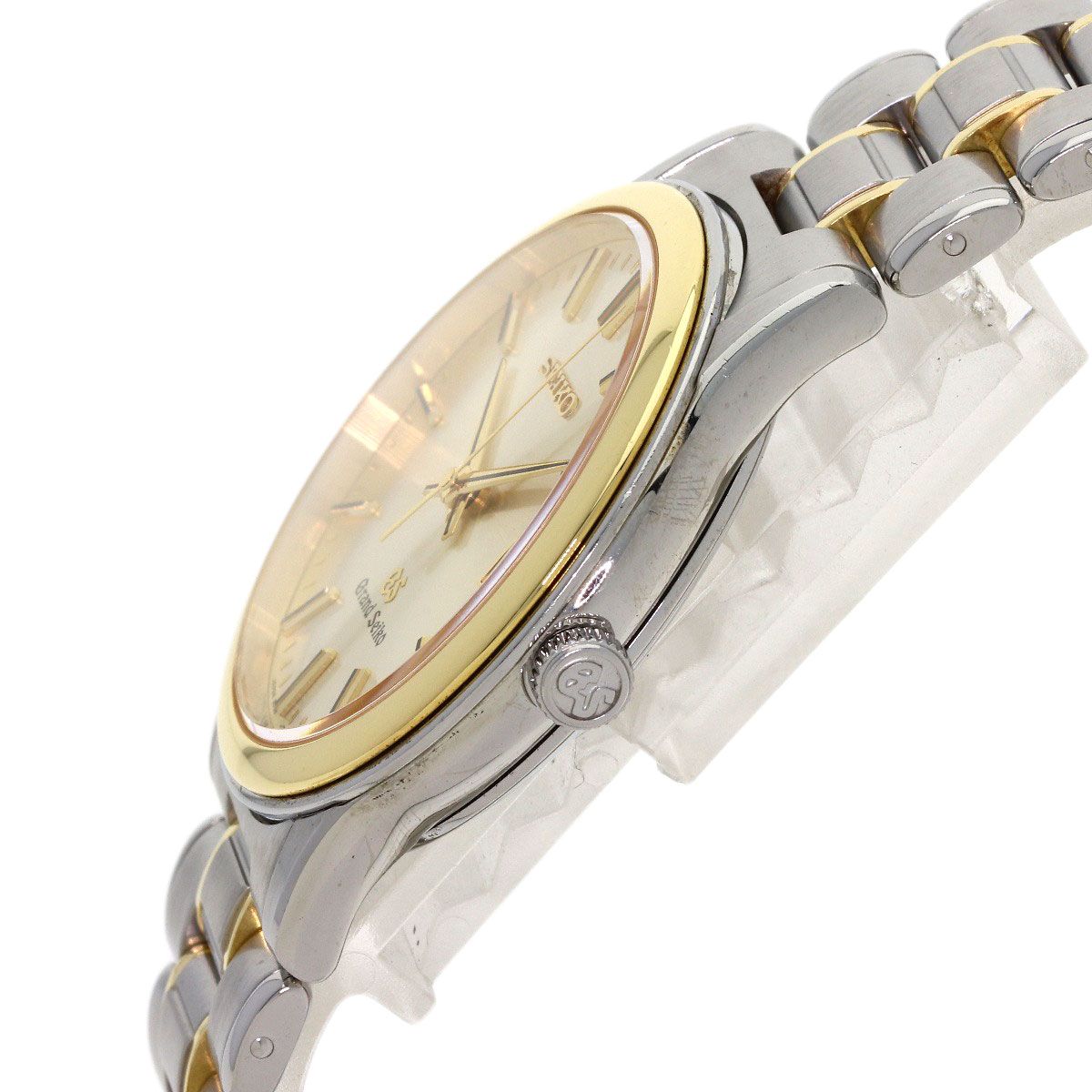 SEIKO セイコー SBGF014 8J56-7000 グランドセイコー ラウンドフェイス 腕時計 SS SSxK18YG K18YG メンズ [中古]