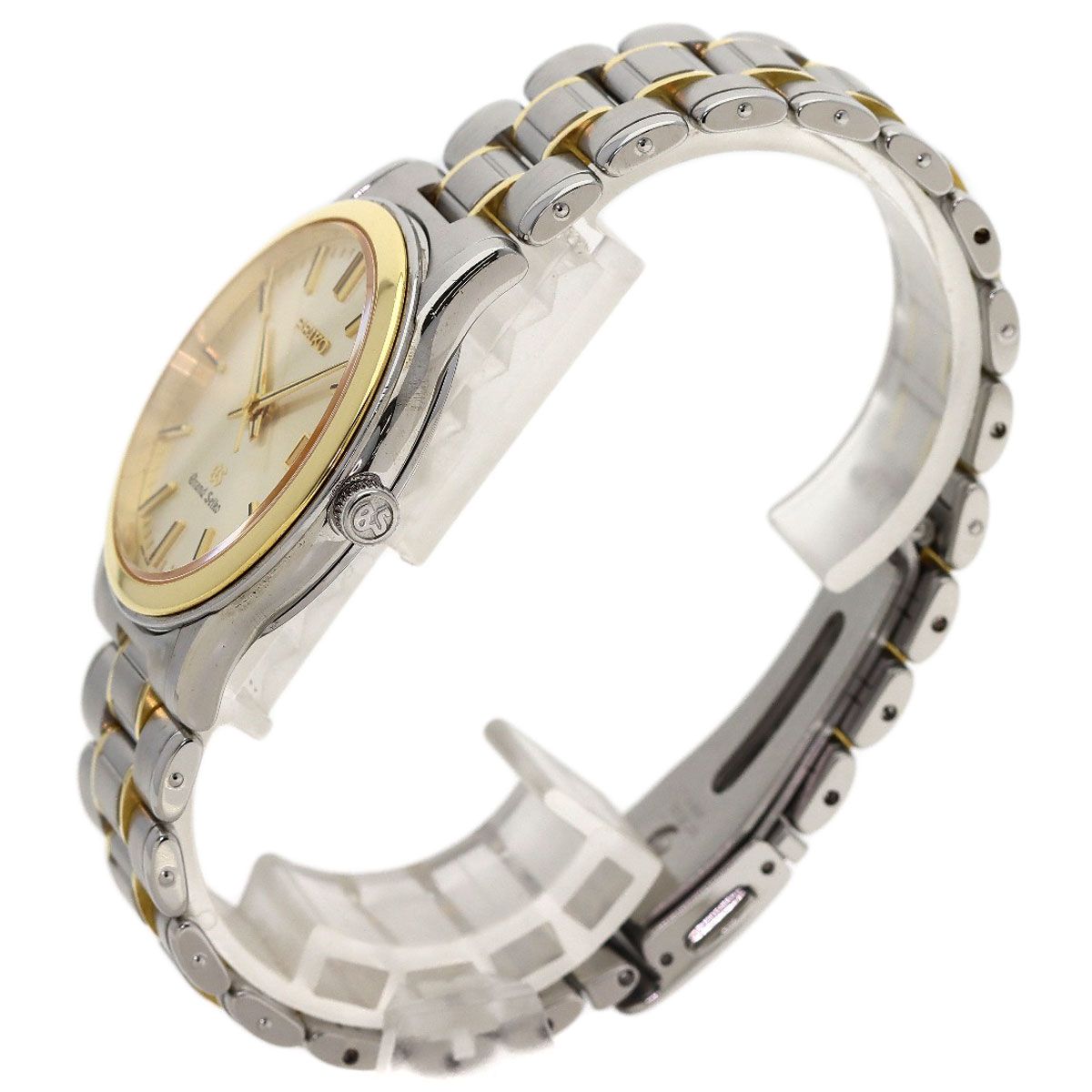 SEIKO セイコー SBGF014 8J56-7000 グランドセイコー ラウンドフェイス 腕時計 SS SSxK18YG K18YG メンズ [中古]