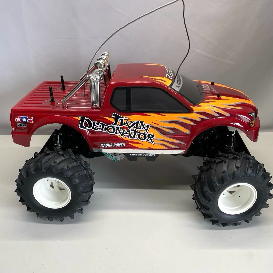 田宮 ツイン デトネーター プロポ付き 前後ツインモーター4WD TAMIYA