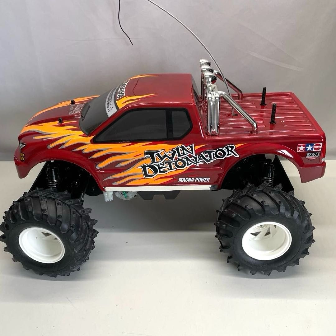田宮 ツイン デトネーター プロポ付き 前後ツインモーター4WD TAMIYA