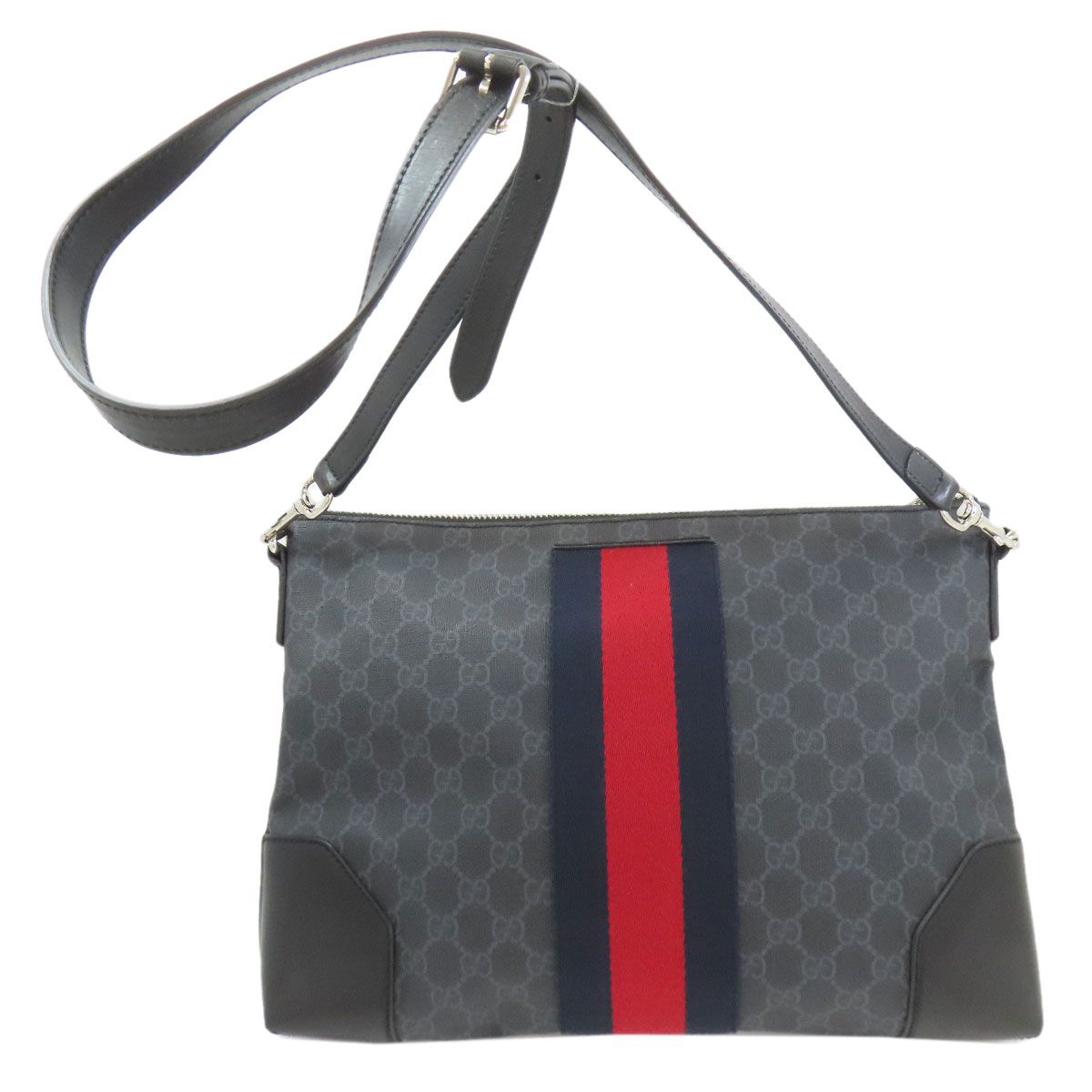 GUCCI グッチ 474139 GGスプリーム メッセンジャー ショルダーバッグ 