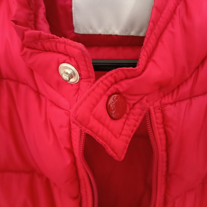 美品【スプレンダーズ正規品】MONCLER モンクレール ダウンベスト 赤