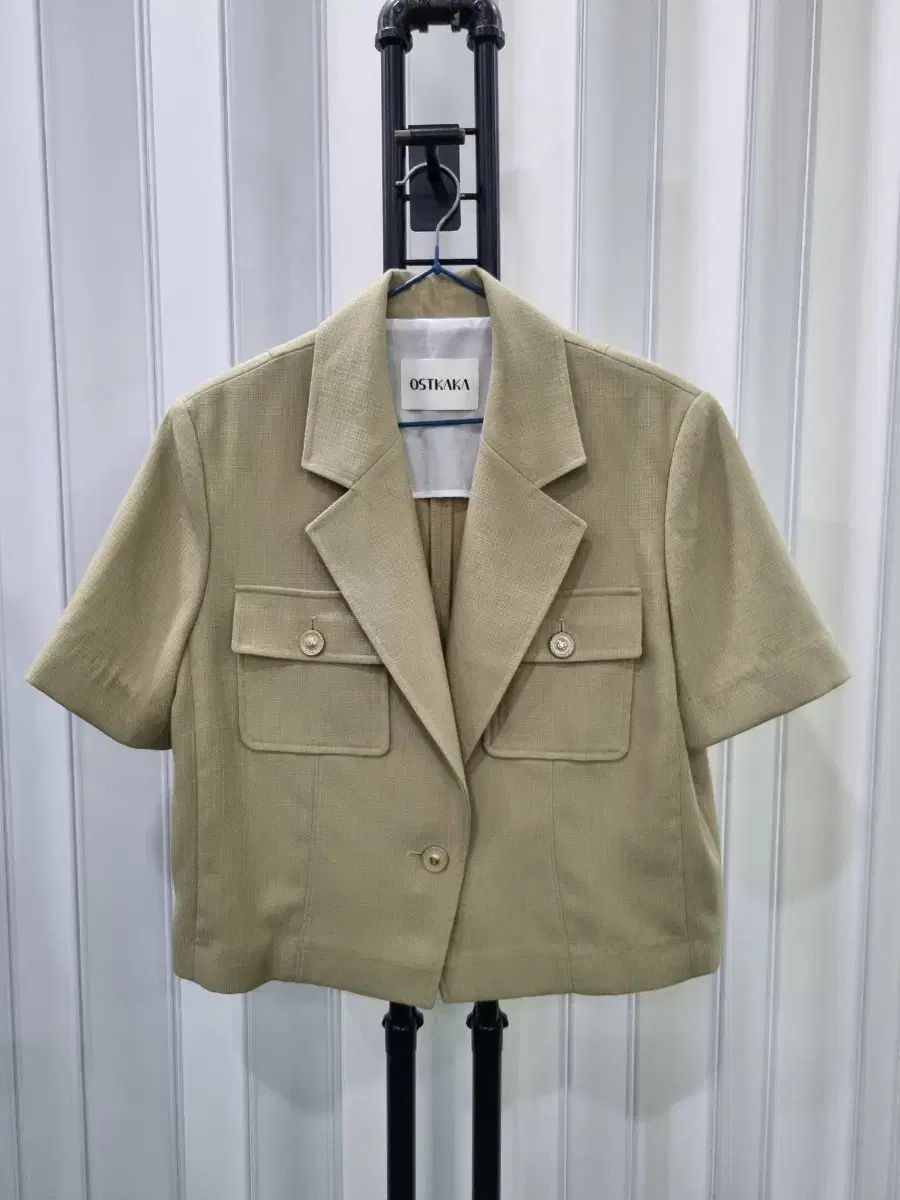 OSTKAKA 半袖 ショート ジャケット