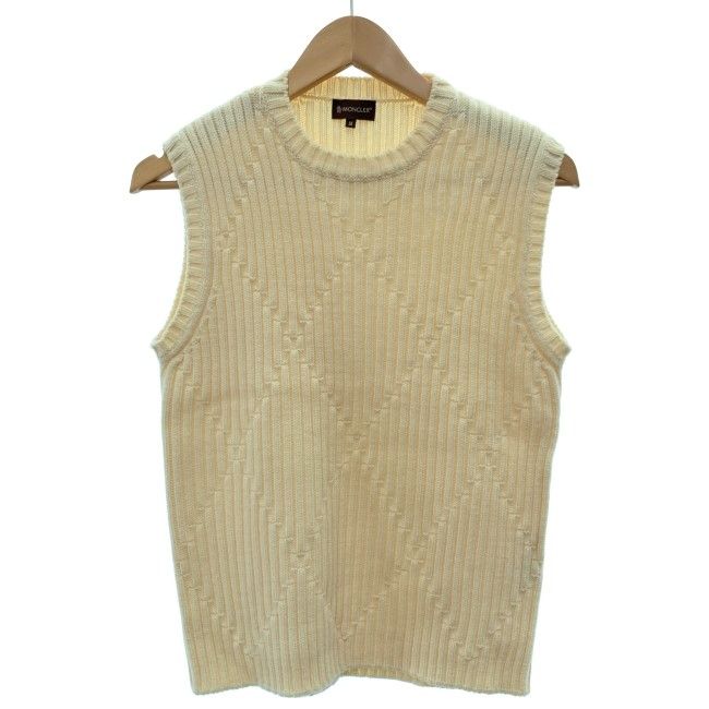 【中古】　MONCLER　ベスト　レイヤード　トップス　ノースリーブ　古着　/2496